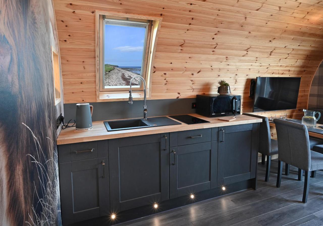 Pod 1, Sinclair Bay Lodges Keiss Exteriér fotografie
